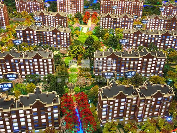 晉景模型有限公司：房地產(chǎn)銷售模型建筑沙盤模型制作要點有幾項？